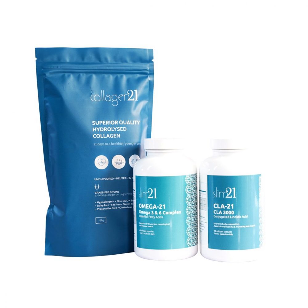 Collagen21, CLA-21 & OMEGA-21 Combo